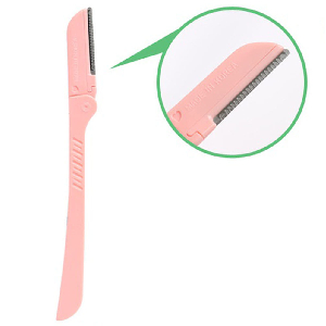 색상랜덤 눈썹칼 1개 접이식 뷰티미용