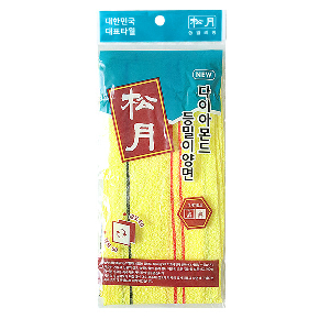 송월 다이아몬드 양면 등밀이타올(콤비)