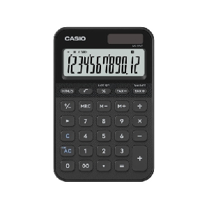 카시오)계산기(MS-20YC/블랙/12자리)