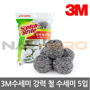 스카치브라이트 철 수세미_1PK(5EA)