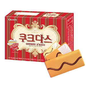 크라운)쿠크다스 화이트(중/128g)