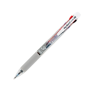 마이펜)마이볼3색 볼펜(0.7mm/그레이)-다스(12개입)