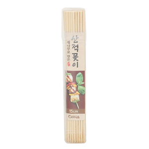 대나무로 만든 산적꽂이 15cm x 80P