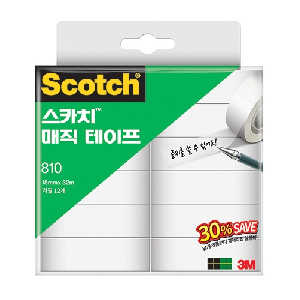 3M)스카치 매직테이프 리필(810R-12/18*32M/세이빙 팩 30%)