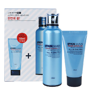 수분 상쾌한피부 남성화장품 5in1 올인원 120ml+50ml