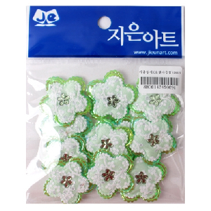 이중장식(오팔자수꽃)-연두