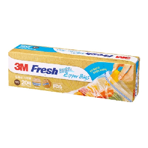 3M)후레쉬 지퍼백(FZ232/대/25cmx30cm/20매)