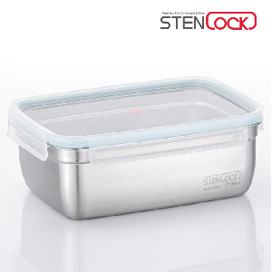 스텐락 퓨어 직사각밀폐용기 8호 2,600ml