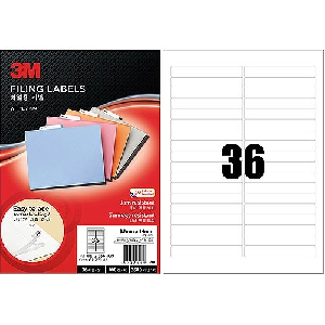 3M)파일용라벨(21336/100매)