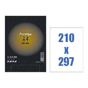 폼텍)레이져금지라벨(LGD-3130/10매/1칸)