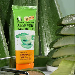 SPF50 순한 알로에베라 수분공급 선블록 썬크림 70ml