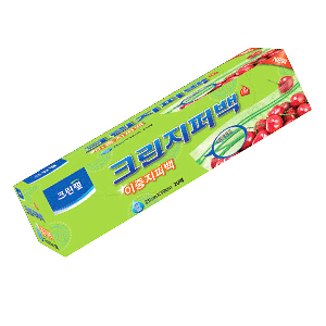 크린지퍼백 (이중지퍼) 대 25x30x20매