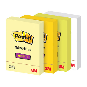 3M)포스트-잇 강한점착용(656-SSN/노랑/51*76mm)