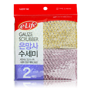 롯데은망사수세미(2매입)