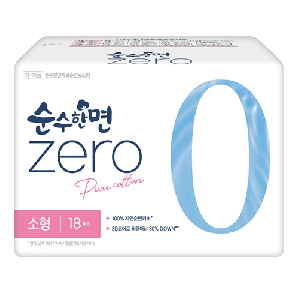 깨끗한나라)순수한면ZERO(소형/18P)