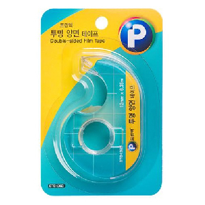 프린텍)투명 양면테이프(DTD126D/12*6.35m)
