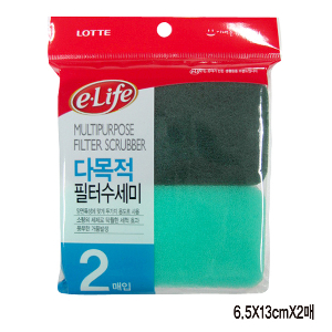 롯데다목적필터수세미2p