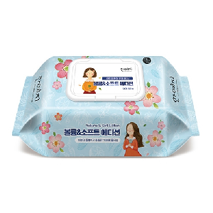 ★할인_한예지)볼륨&amp;소프트에디션물티슈(캡형/100매)