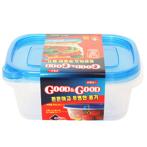굿앤굿지퍼락850ml(직사각 2P)