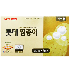 롯데찜종이(21.6x30매)