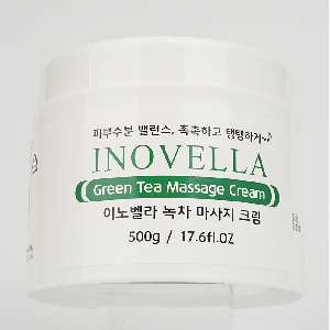 녹차 촉촉 탱탱 마사지 크림 대용량 500g