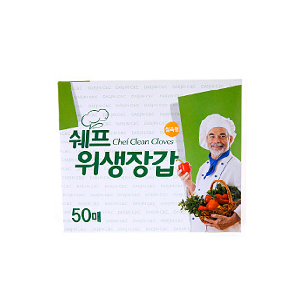 쉐프 위생장갑 50매