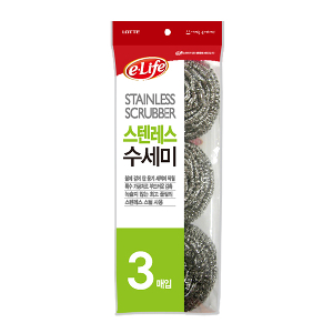 롯데스텐레스수세미(45gX3매입)