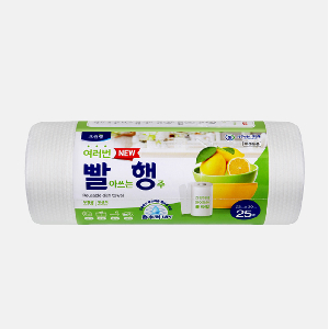 크린랩 여러번  빨아쓰는 행주 롤형 25매