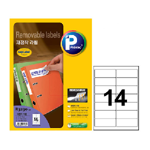 애니)재점착라벨(R3230-10매)