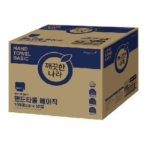 깨끗한나라)베이직 핸드타올 5000매