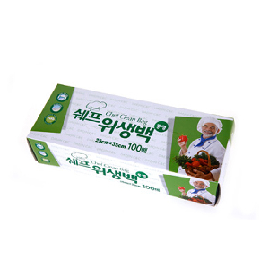 쉐프위생백 중 25cmX35cmX100매