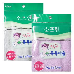 소프렌 덕용 때밀이 타올 5P