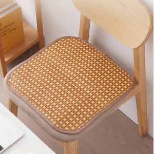 쿨방석 라탄 아이스실크 양면 여름방석 엉덩이땀방지 40cm
