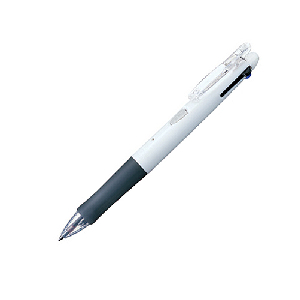 제브라)클립온3색 볼펜(B3A3/0.7mm/백색)-다스(10개입)