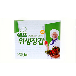쉐프 위생장갑 200매
