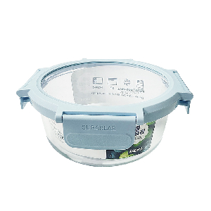 롯데 이라이프 유리밀폐용기 원형 640ml