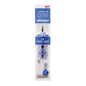 미쯔비시)유니볼one겔펜리필(UMR-38S/블루)
