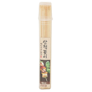 대나무로 만든 산적꽂이18cm x 80P