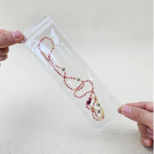 다용도 롱 지퍼백 긴 물품 보관팩 6x20cm