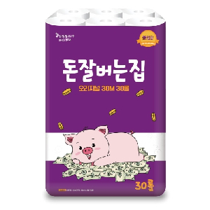 삼정펄프)3겹데코돈잘버는집화장지(30M×30롤)