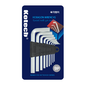 코텍 육각렌치 9P