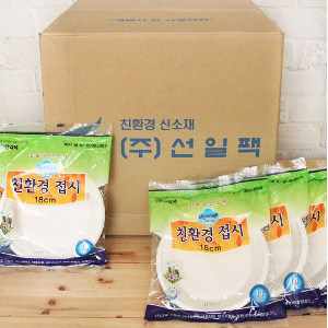 (BOX)크리니쉬 친환경접시180_1000개입