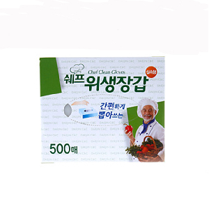쉐프 위생장갑 500매