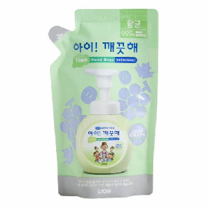 LION)아이깨끗해 핸드워시(달콤한청포도향/200㎖리필)