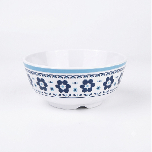 프리첸 플라워 멜라민 대접