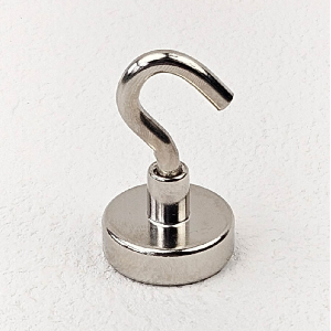 다용도 원형 자석후크 2.5cm 1P