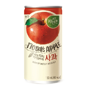 웅진)자연은사과캔(180ml×30개입)