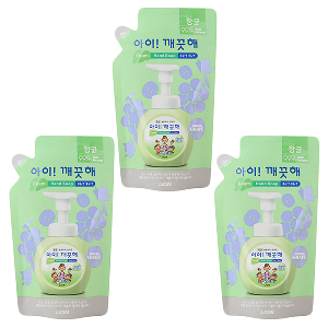 아이들과 함께쓰는 거품형 핸드워시 청포도 200ml 3개