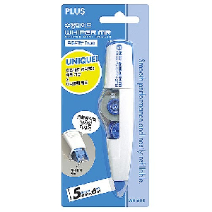 PLUS)수정테이프(WH-605)-갑(10개입)