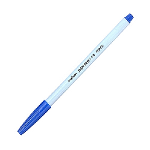문화)수성싸인펜(0.7mm/청색/12개입)